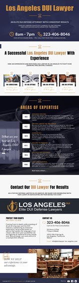 Los Angeles DUI Lawyers: Los Angeles DUI Lawyers Infographic